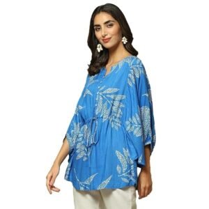 Visit the BIBA Store BIBA Women Liva Straight Printed Top
