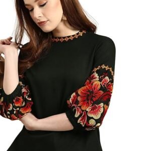rytras Women's Floral Fit Regular Top