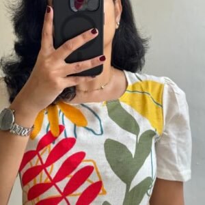 ROYALICA Women's Pure Cotton Maxi Midi Dress Western Dress for Women Elegant Floral Printed Long Dresses | Soft & Breathable Fabric | Casual Trending Dress for Women