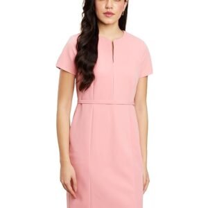 Symbol Premium Women's 'Desk-to-Dinner' Sheath Dress (Knee Length)