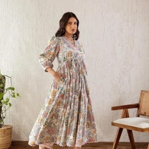 GRECIILOOKS Dress for Women Stylish | One Piece Dress for Women Long | Women Dress | Long Dress for Women | Maxi Dress for Women